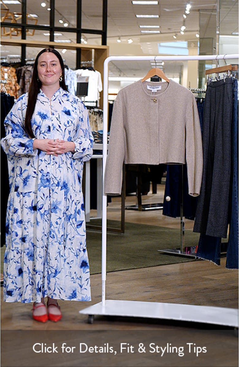 Philips Crop Wool Blend Jacket, sales video thumbnail