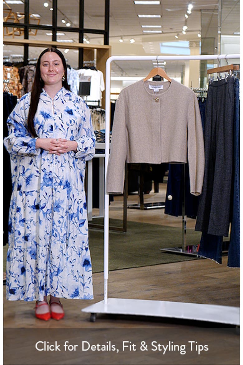 Philips Crop Wool Blend Jacket video