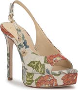 Jessica Simpson Sibilla Slingback Platform Sandal