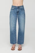 Pistola Lexi Distressed Studded Crop Barrel Jeans