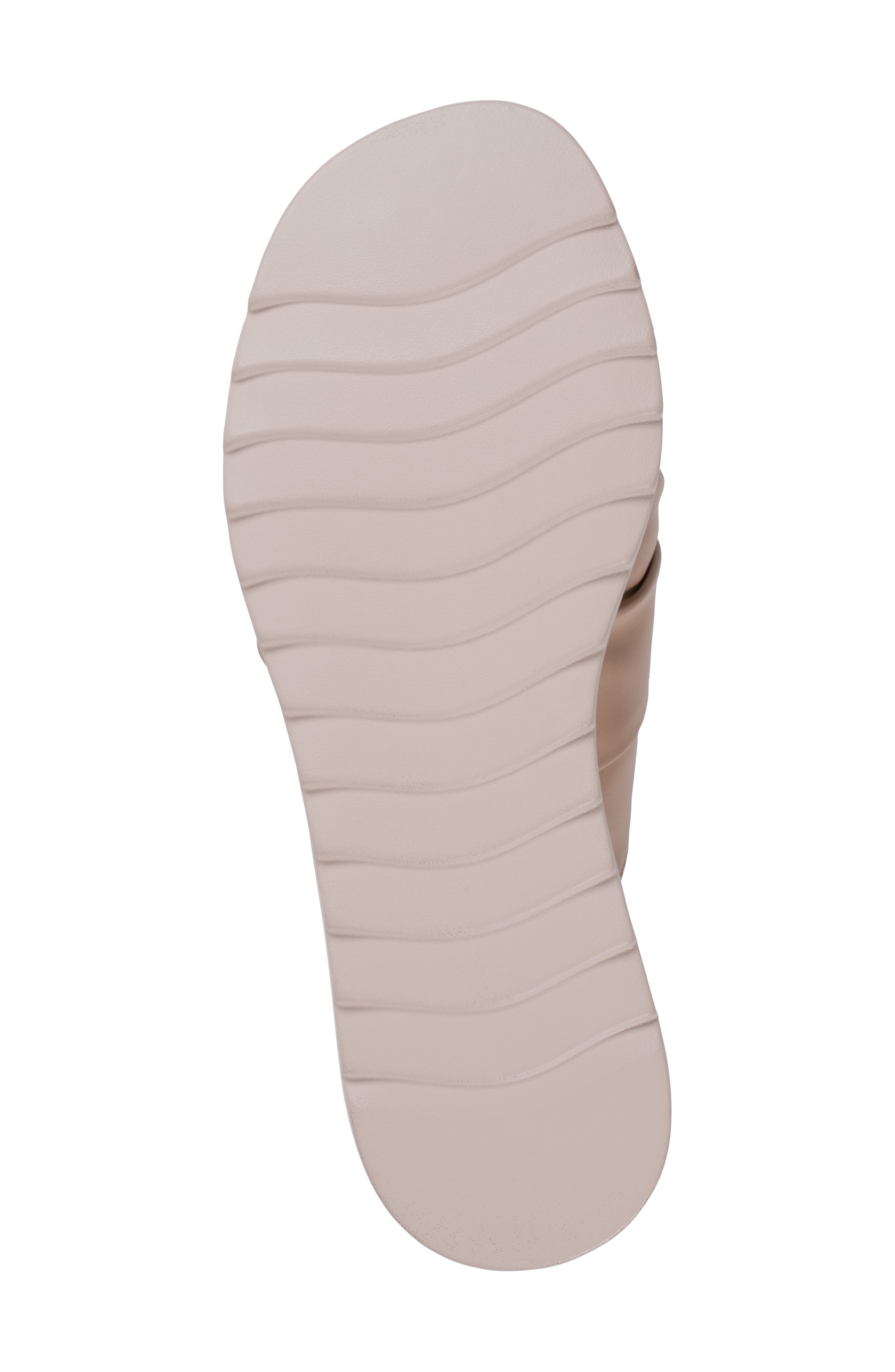 Harlow Platform Wedge Slide Sandal, Alternate, color, BEIGE
