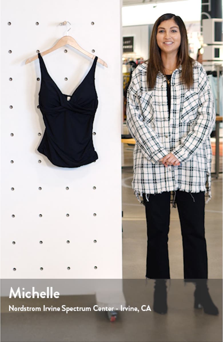 Cross Front Tankini Top, sales video thumbnail