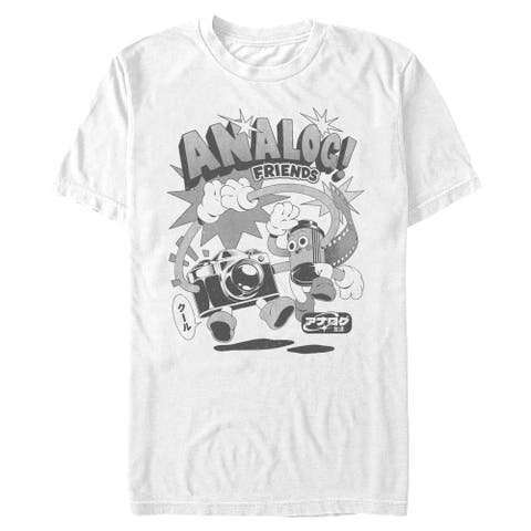 Men's Lost Gods Animated Analog Friends  Graphic T-Shirt