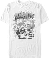 Lost Gods Men's Lost Gods Animated Analog Friends Graphic T-Shirt