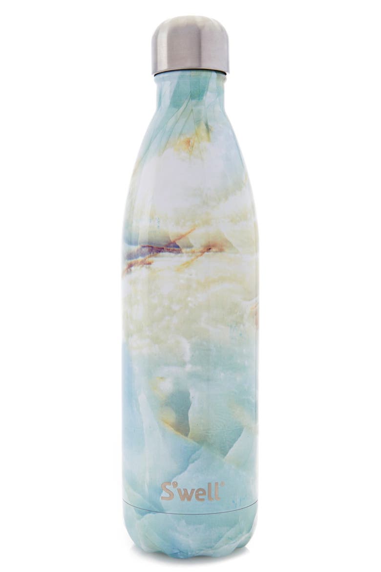 Elements Collection - Opal Marble Stainless Steel Water Bottle, Alternate, color, OPAL MARBLE