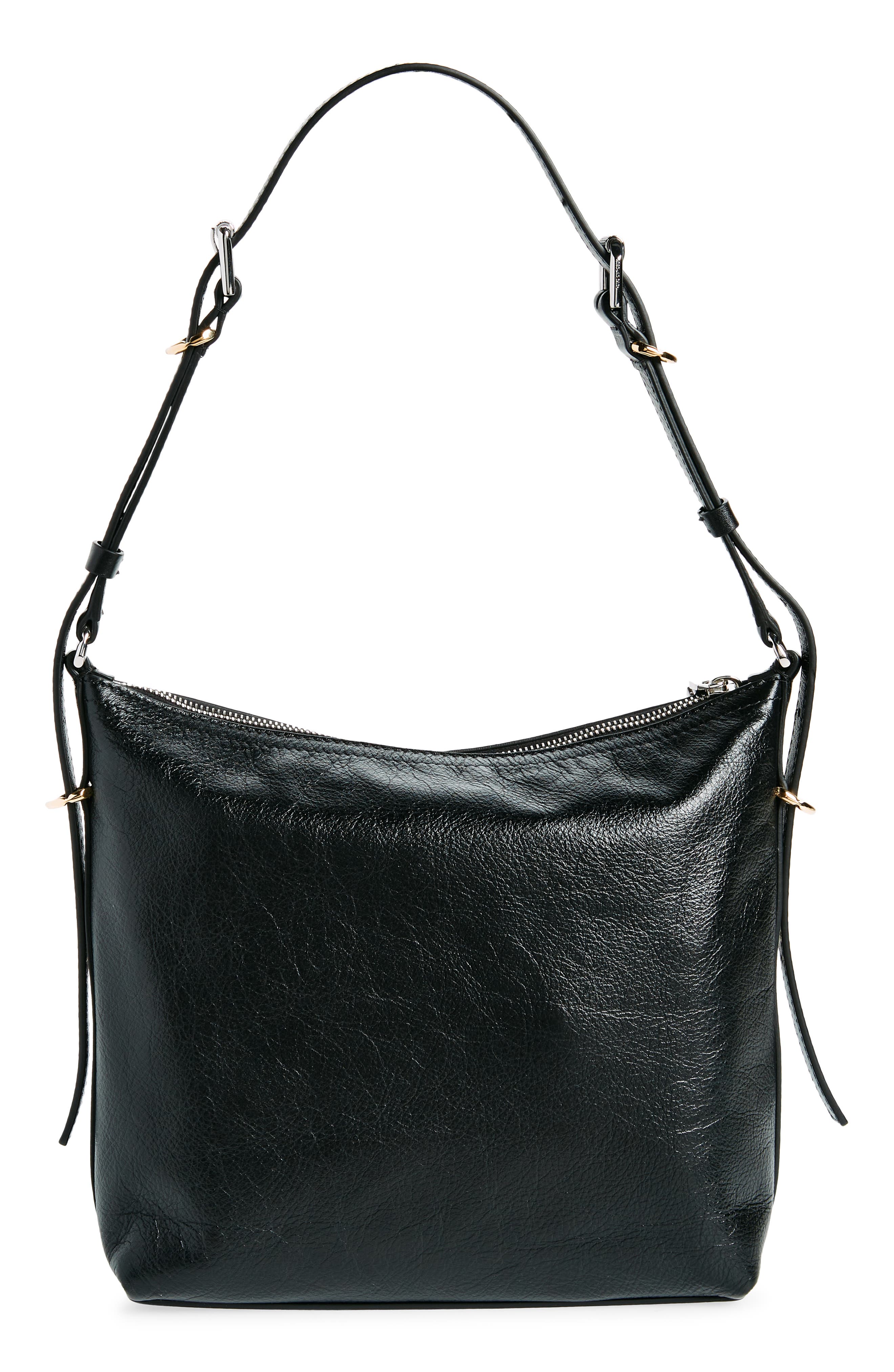 Givenchy Small Voyou Leather Shoulder Bag, Alternate, color, 