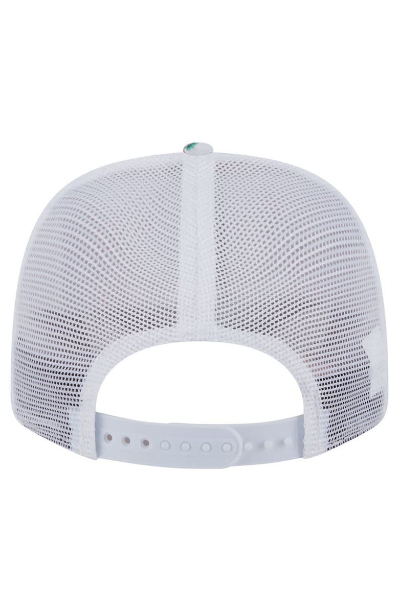 New Era Men's New Era  White Chicago Cubs Flamingo Mesh Back 9SEVENTY Stretch-Snap Hat, Alternate, color, 