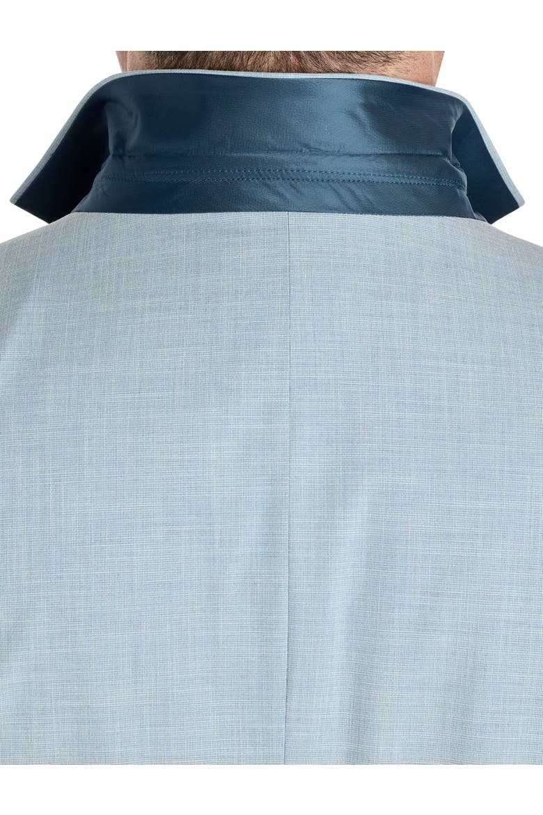 Big & Tall Cross Hatch Jacket-Relaxer Suit Jacket, Alternate, color, BLUE
