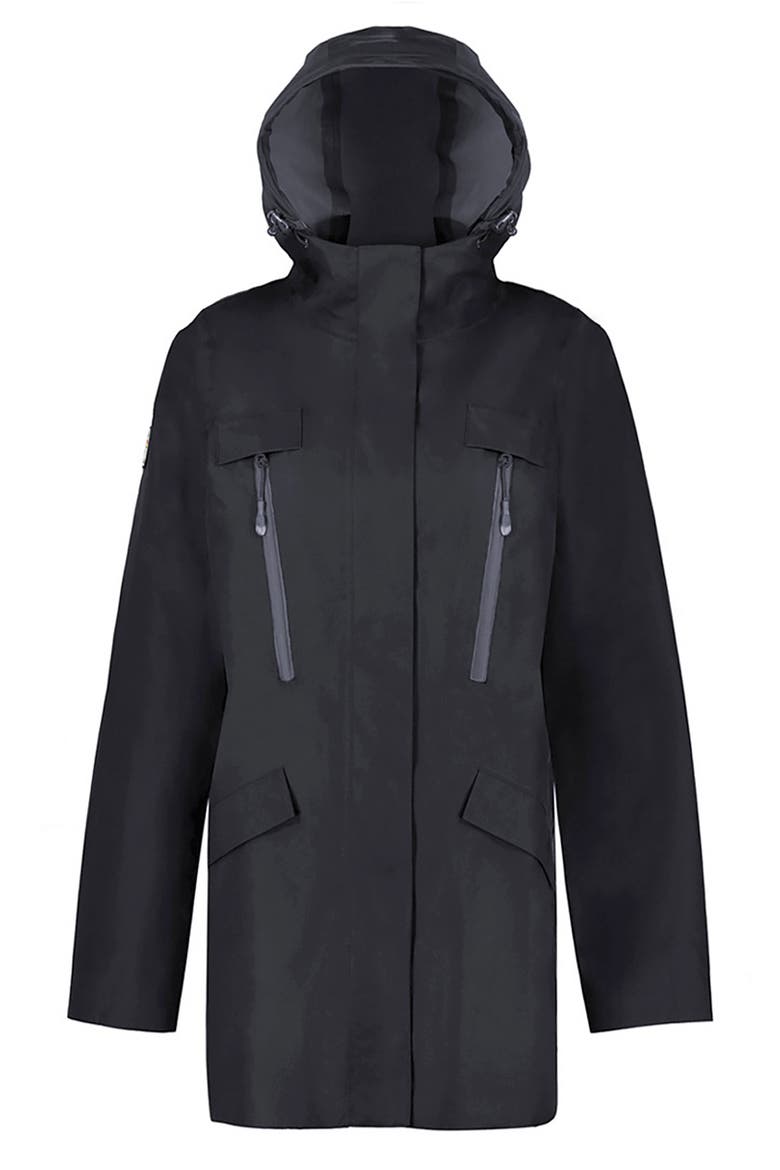 Chelsea Women's Rain jacket, Alternate, color, Black