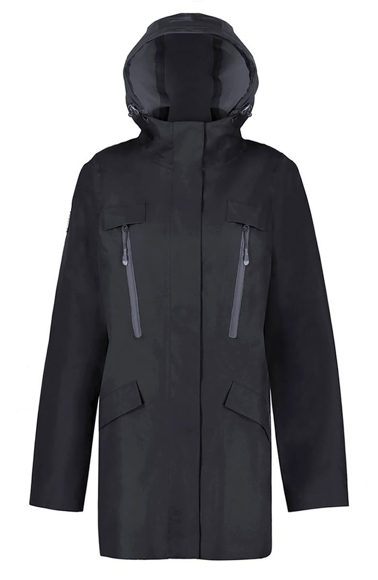 Triple F.A.T. Goose Chelsea Women's Rain jacket, Alternate, color, Black