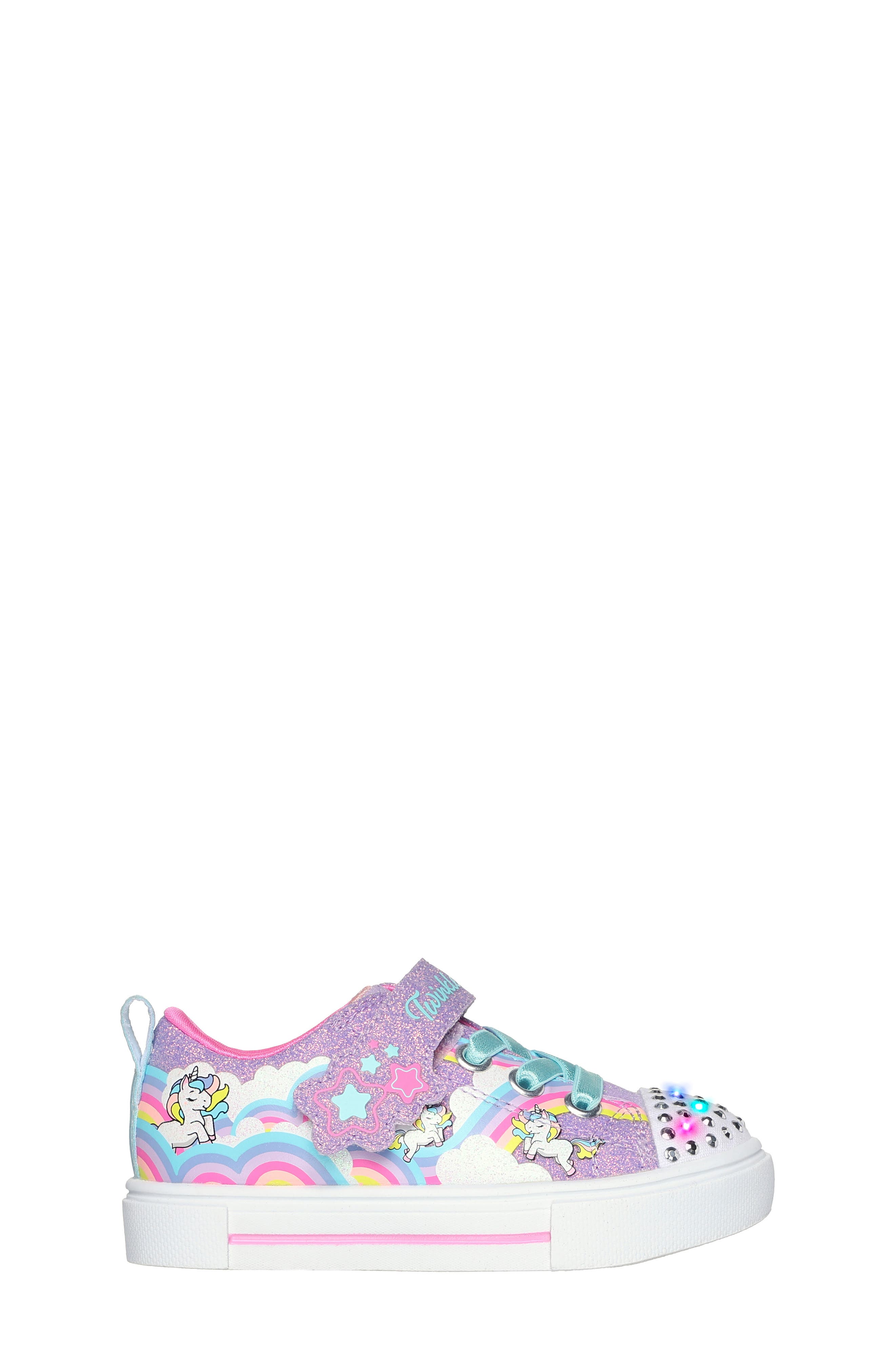 SKECHERS Twinkle Sparks Light-Up Sneaker, Alternate, color, Lvmt-Laven