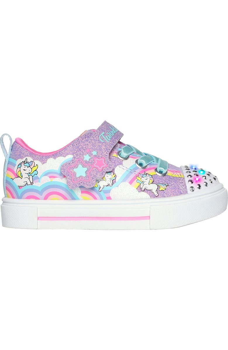 SKECHERS Twinkle Sparks Light-Up Sneaker, Alternate, color, Lvmt-Laven