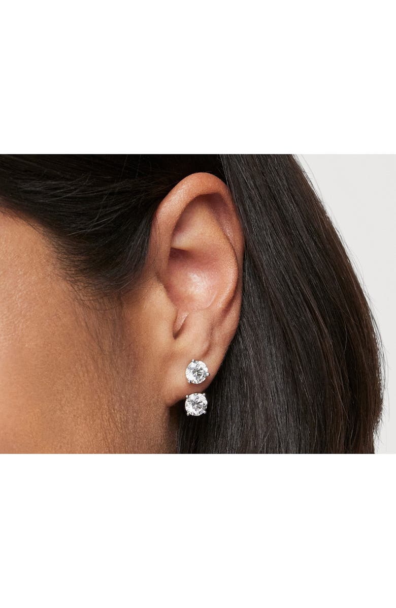 LIGHTBOX Round Lab-Created Diamond Ear Jackets, Alternate, color, 