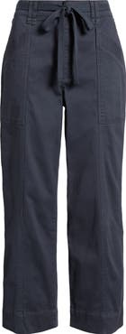 Wit & Wisdom Skyrise Relaxed Straight Leg Twill Pants