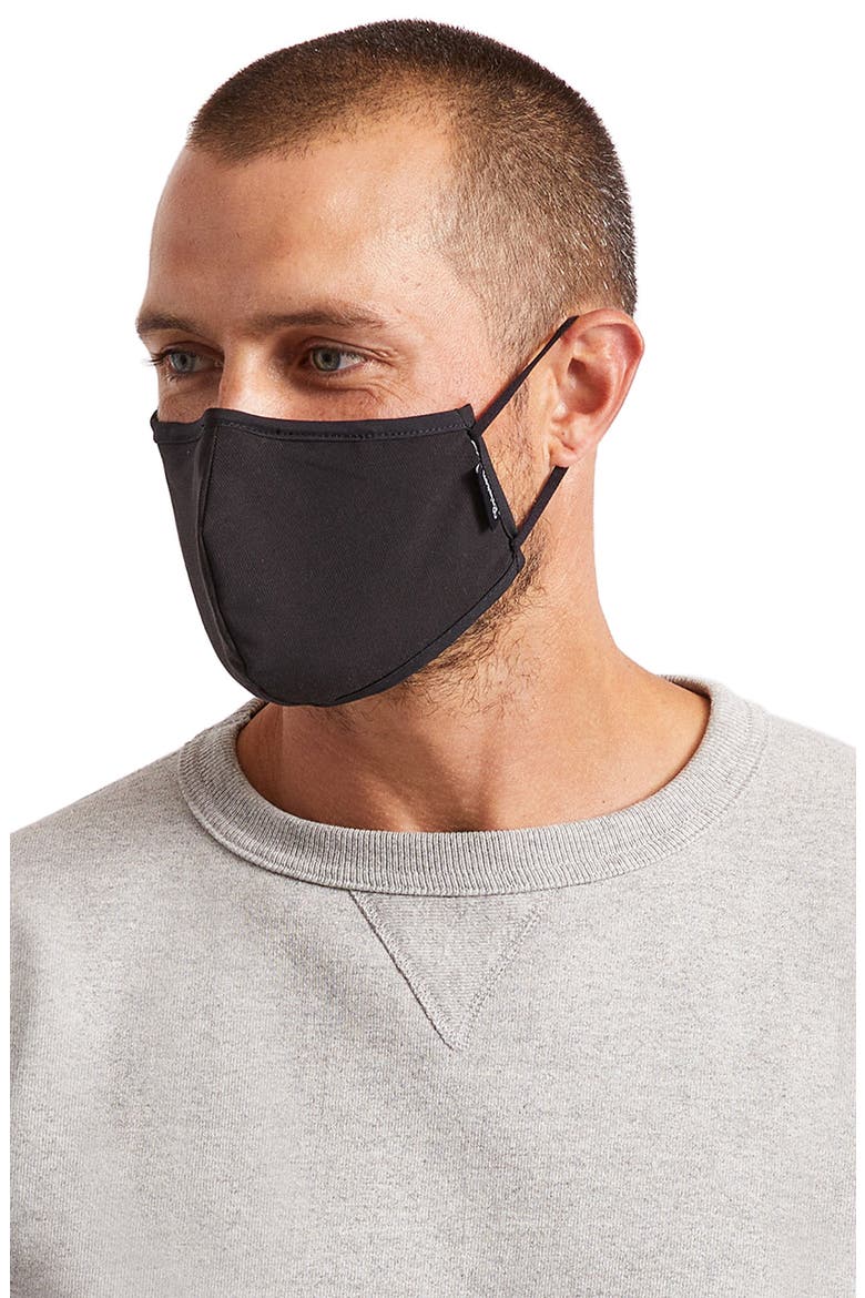 Adult Face Mask, Main, color, BLACK