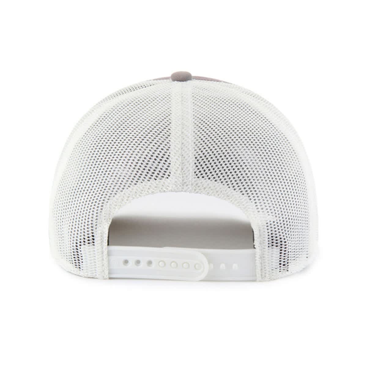 '47 Men's '47 Gray/White New York Yankees Tide Sweep Rope Trucker ...