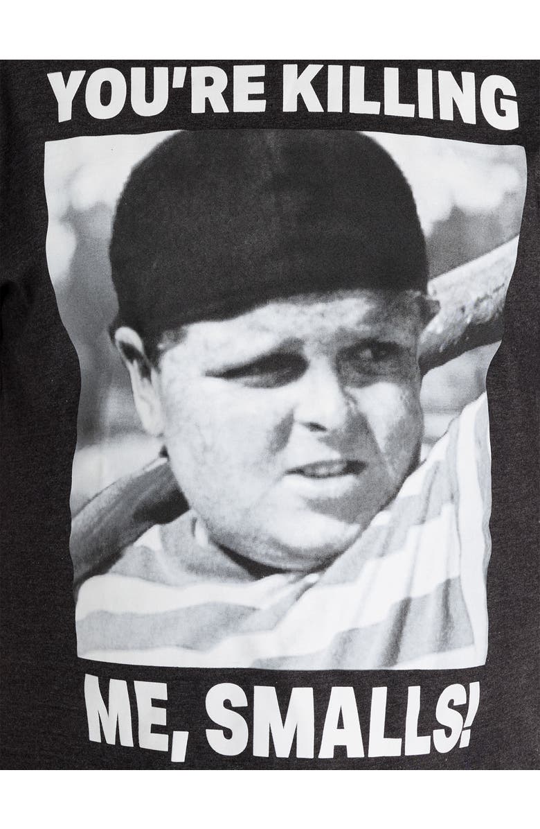 True Nation by DXL Big & Tall Sandlot Graphic Tee, Alternate, color, Charcoal Heather