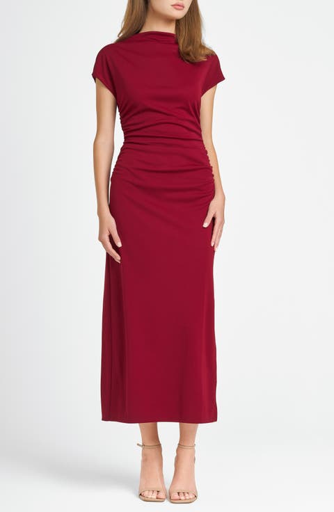 x CHÉRIE MADELEINE Versailles Ruched Dress