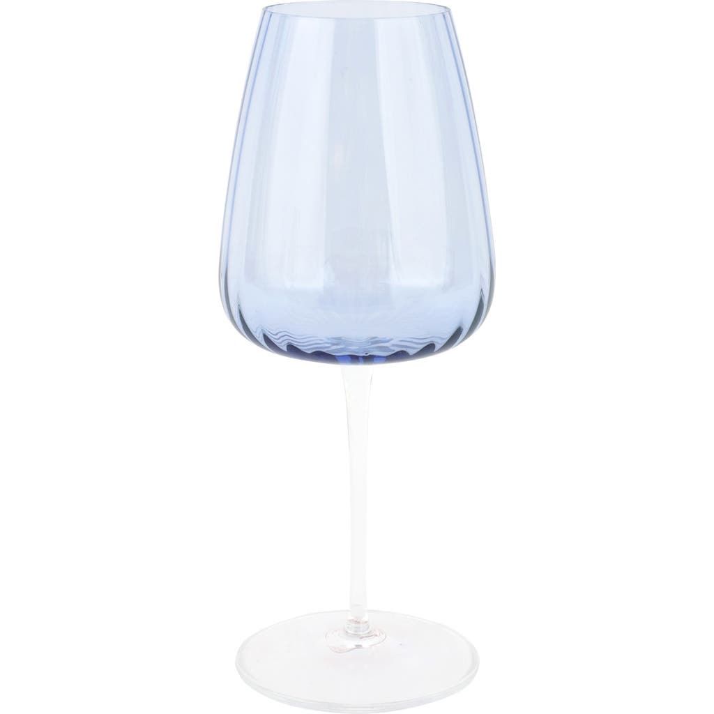 Vietri Francesca Water Glass In Blue