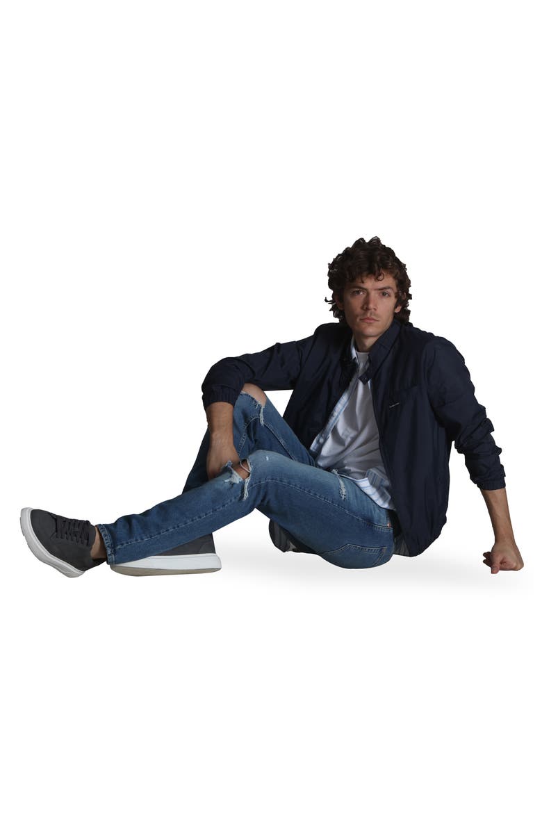 Men's Windbreaker Packable Jacket, Alternate, color, Navy