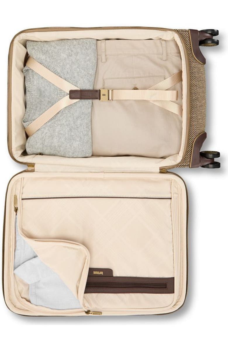Hartmann Tweed 22-Inch Carry-On, Alternate, color, Tweed/Natural Leather