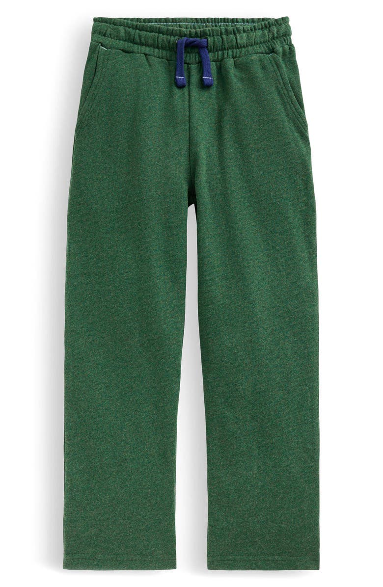 Boden Kids' Straight Leg Sweatpants, Main, color, Green Marl