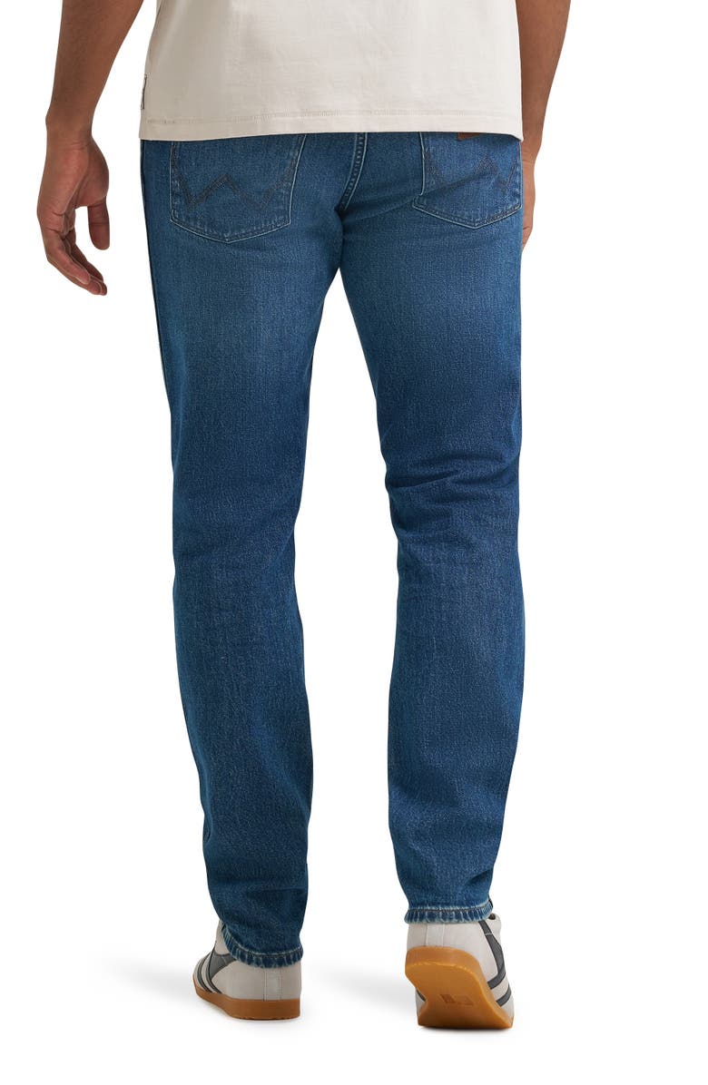 Wrangler Slim Fit Jeans, Alternate, color, Stormforge Blue