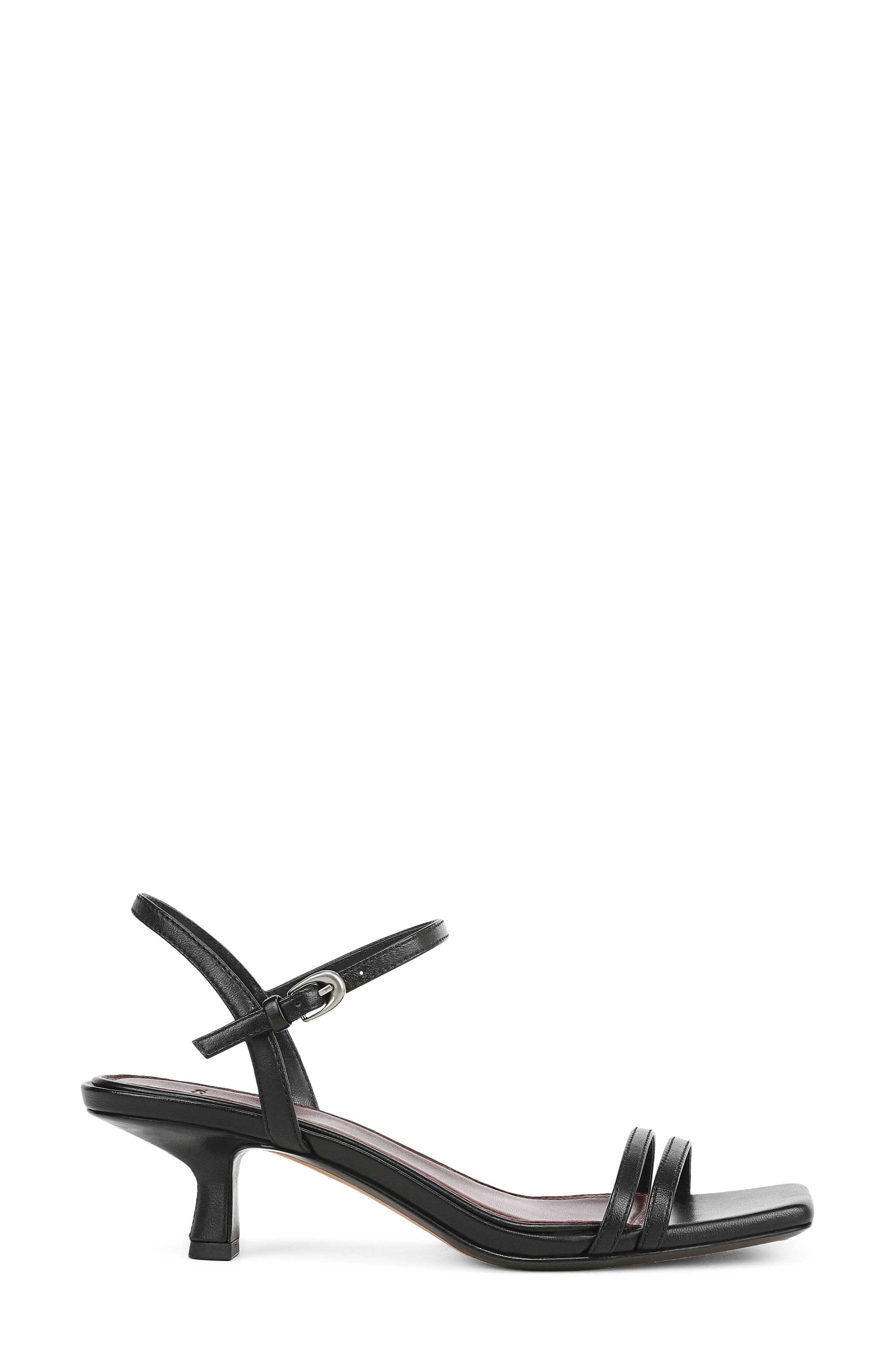 Vince Tilda Ankle Strap Sandal, Alternate, color, Black