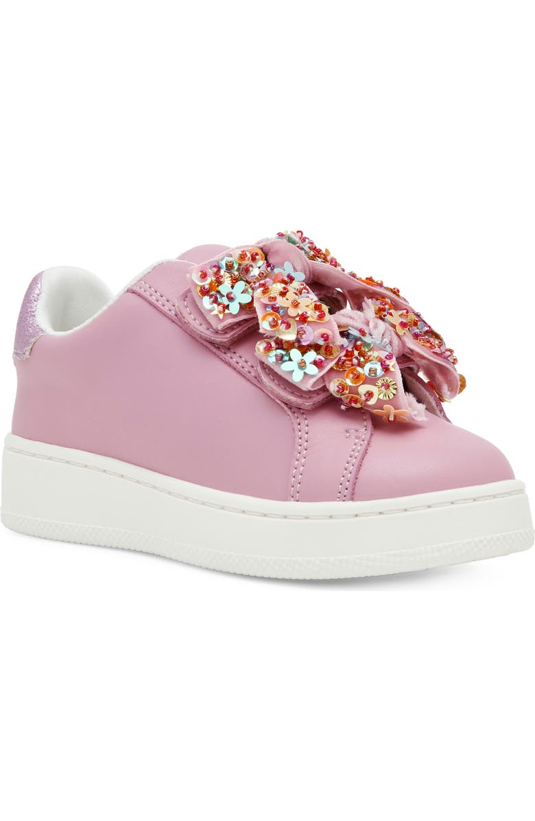 Steve Madden Kids' TTALES Faux Leather Sneaker, Main, color, Pink