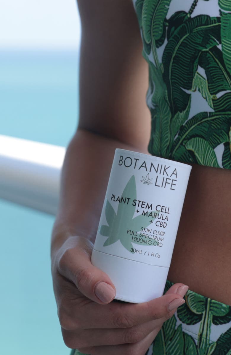 Botanika Life Plant Stem Cell + Marula + CBD Skin Elixir, Alternate, color,