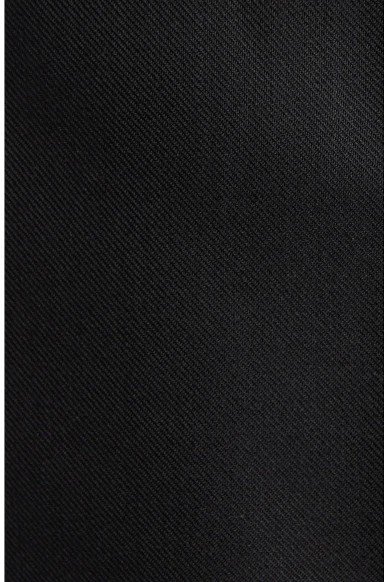 Pleated Wool, Mohair & Silk Twill Pants, Alternate, color, BLACK