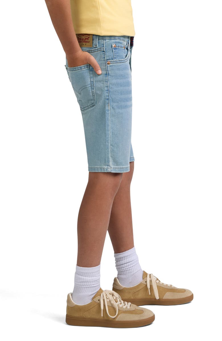 Levi's <sup>®</sup> Kids' Performance Denim Shorts, Alternate, color, Bauhaus Blues