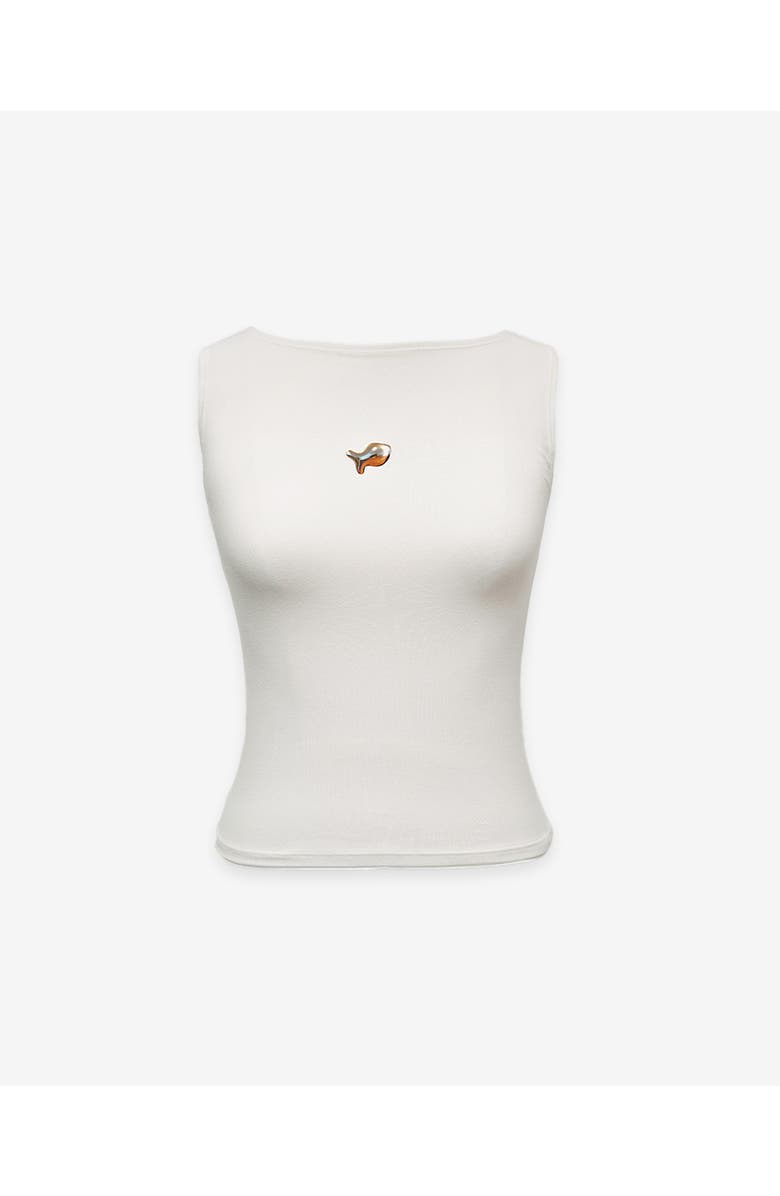 KATE BARTON X GOLDFISH<sup>®</sup> Tank Top, Main, color, Off-White