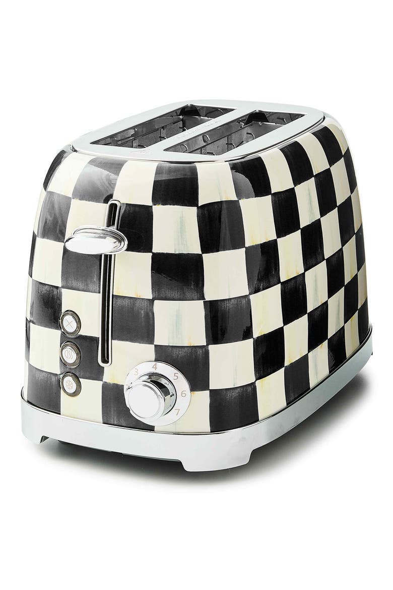 Courtly Check 2-Slice Toaster, Main, color, COURTLY