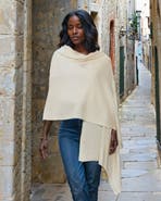Monticelli Cashmere Pure Cashmere Feather-Light Maxi Wrap Stole