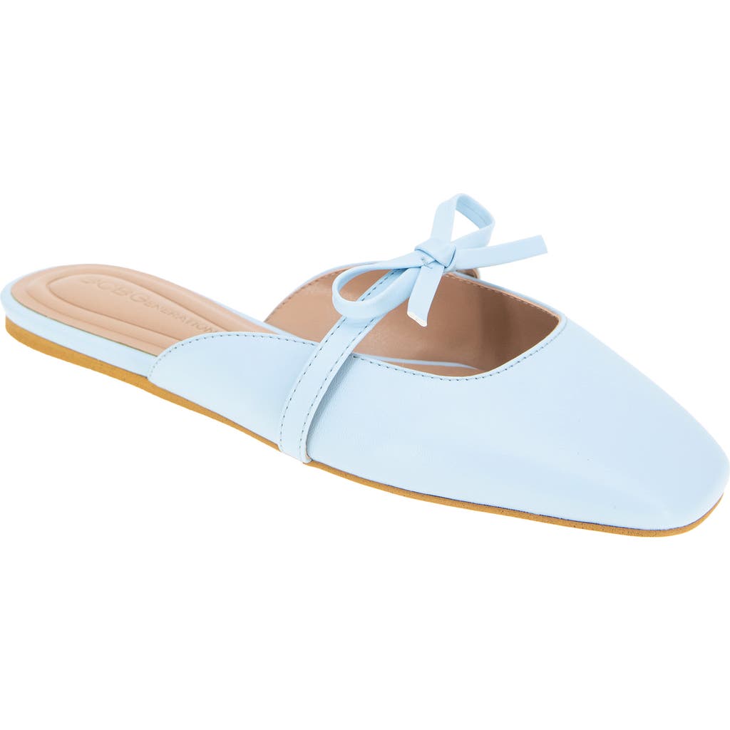 Bcbgeneration Hildana Bow Mule In Bluebell