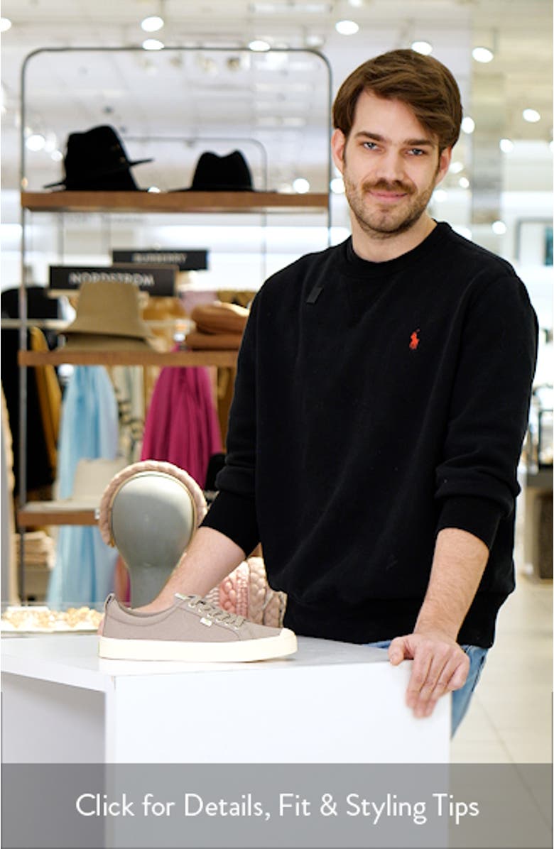 OCA Low Cap Tie Sneaker, sales video thumbnail