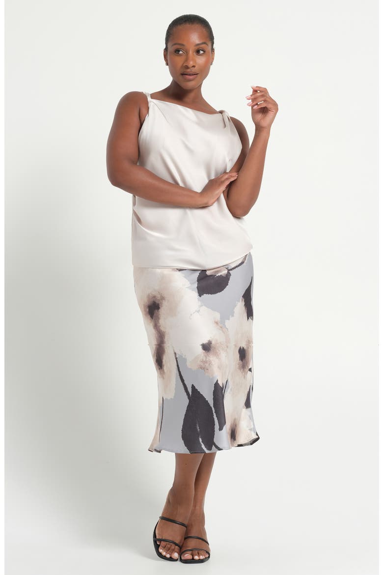 Sylvie Midi Skirt, Alternate, color, FLORA MIST