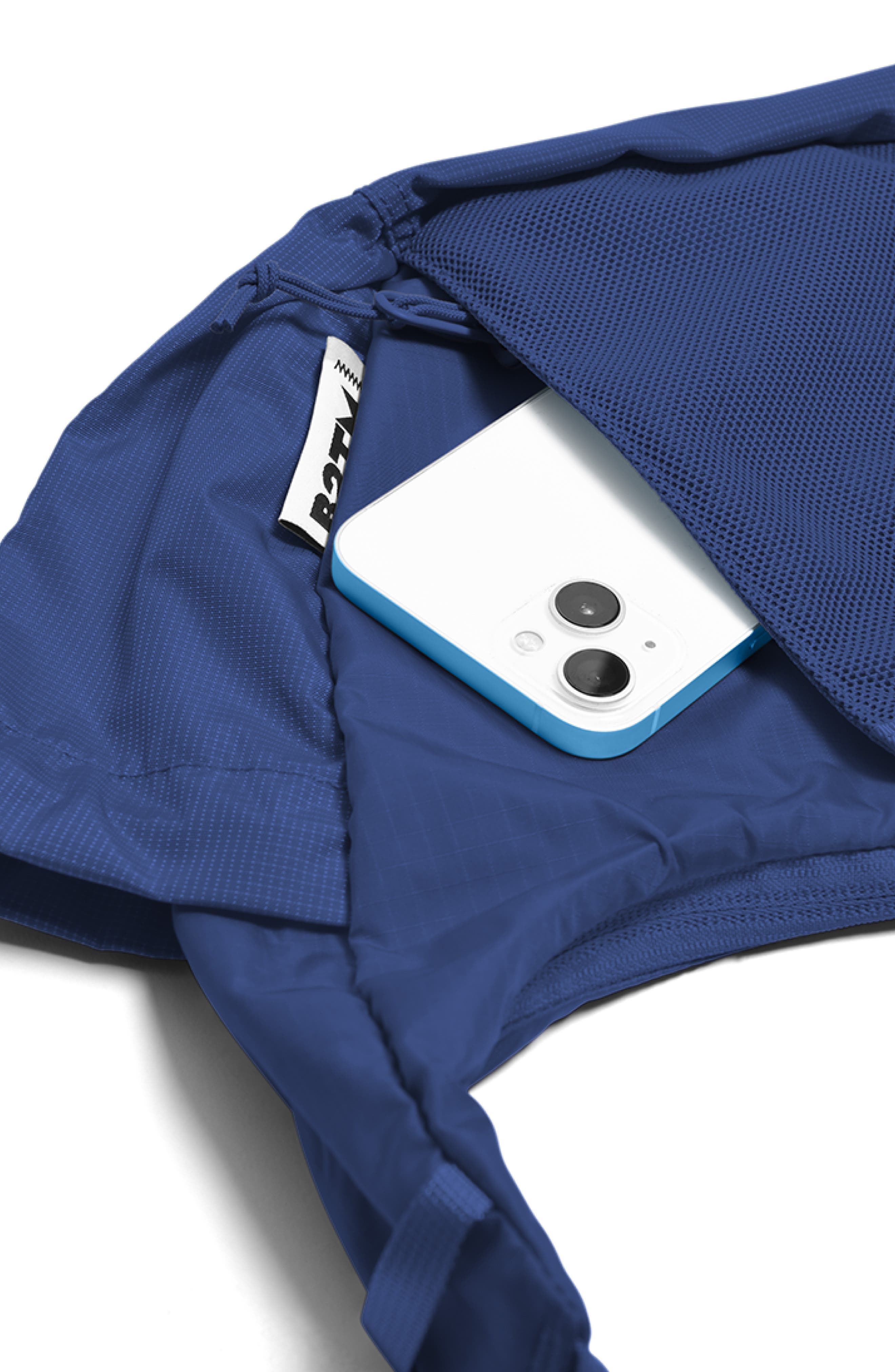 Baboon to the Moon Crescent Crossbody Bag, Alternate, color, Navy