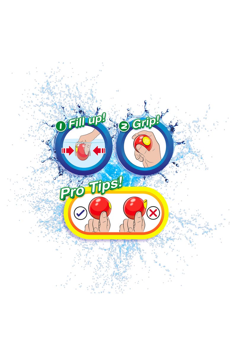 Lanard Splats Reusable Water Balls, 20 Pack Refill Water Toys, Alternate, color, Multicolored