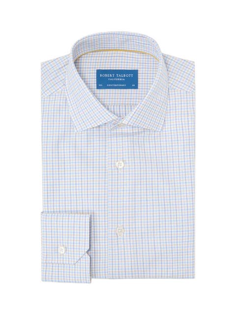 Reynolds Mini Tattersall Shirt in Contemporary Fit