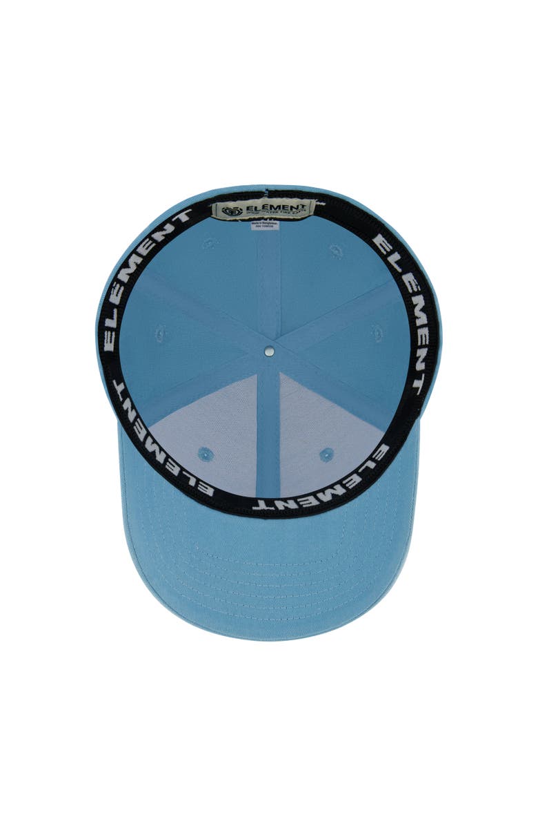 Element Stretch Fit 6-Panel Cap with Curved Visor, Alternate, color, Light Blue