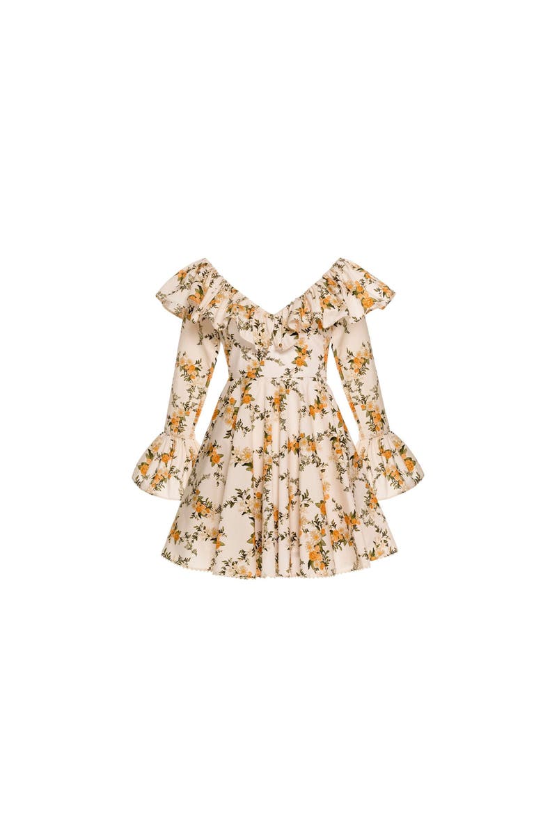Agua by Agua Bendita Verso Valle Mini Dress, Main, color, Multicolor