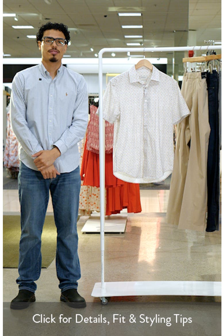 Miles OoohCotton® Floral Short Sleeve Button-Up Shirt video