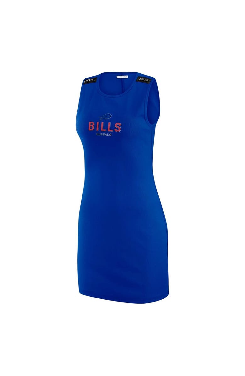 WEAR by Erin Andrews Women's WEAR by Erin Andrews x Gracie Hunt Royal Buffalo Bills Ribbed Tank Dress, Alternate, color, Royal