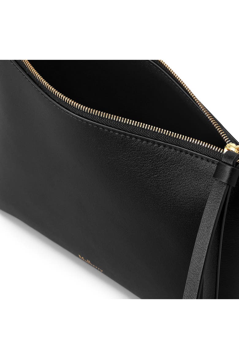 Zipped Cosmetic Pouch, Alternate, color, Black