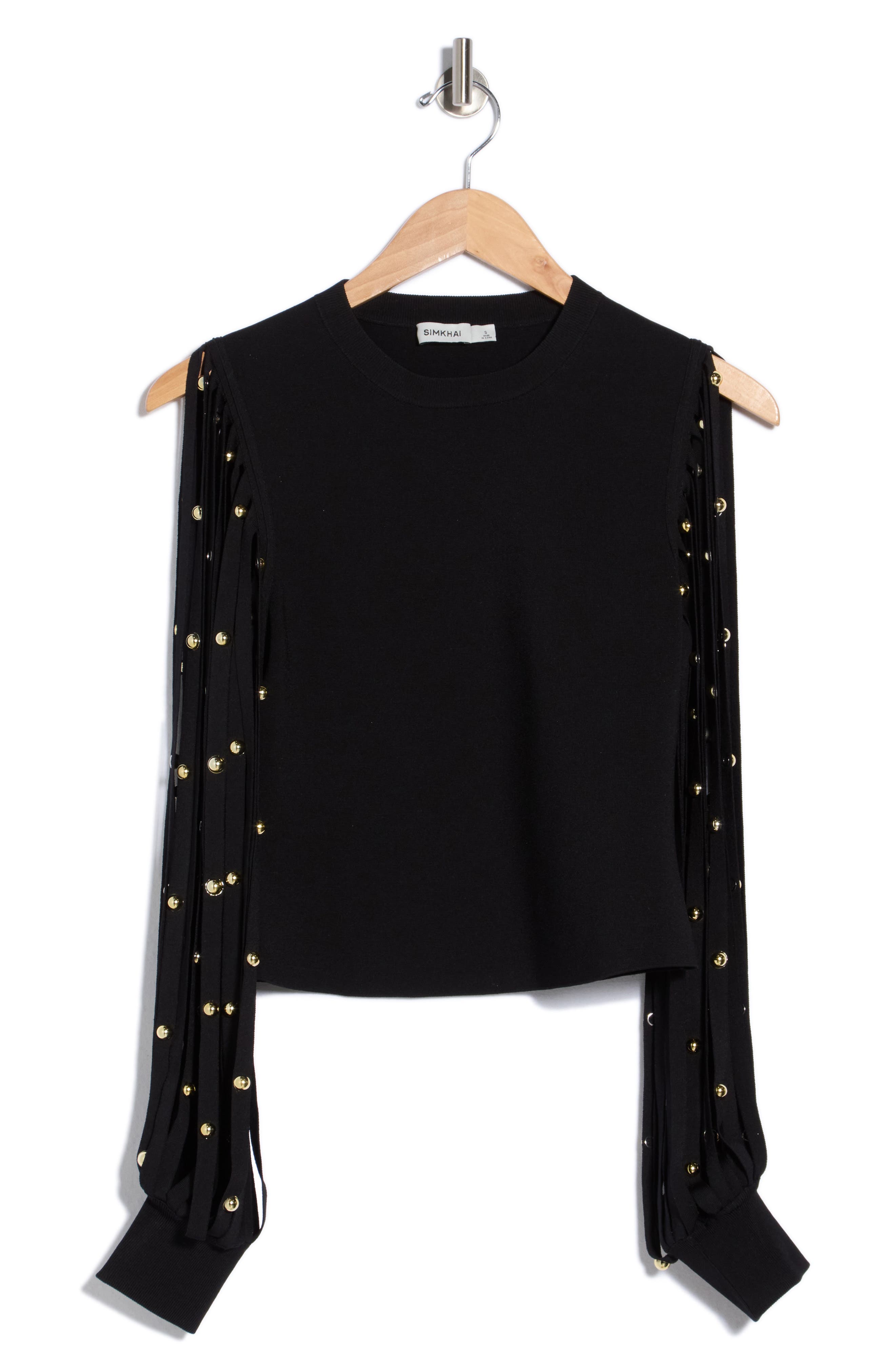 Kinney Studded Sleeve Top