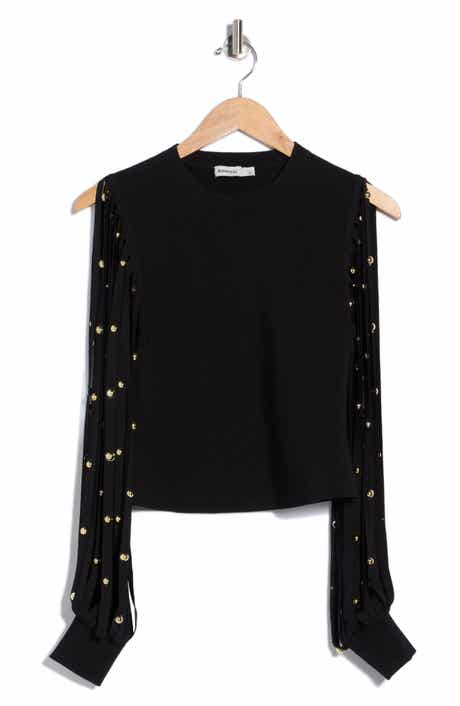 Kinney Studded Sleeve Top