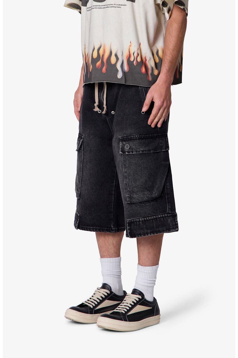 Rave Cargo Shorts, Alternate, color, VINTAGE BLACK