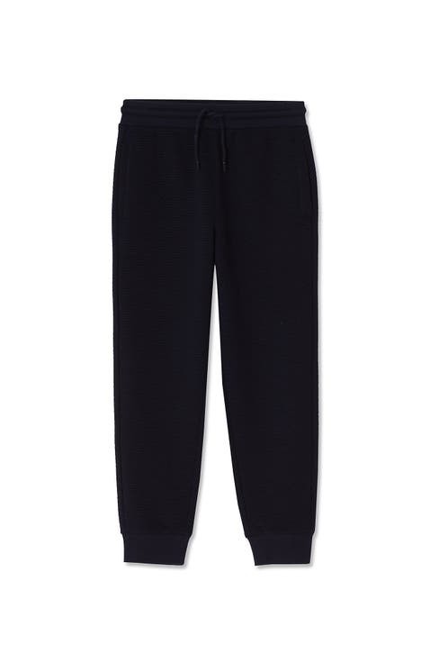 Boys Iron Knee Texture Knit Jogger